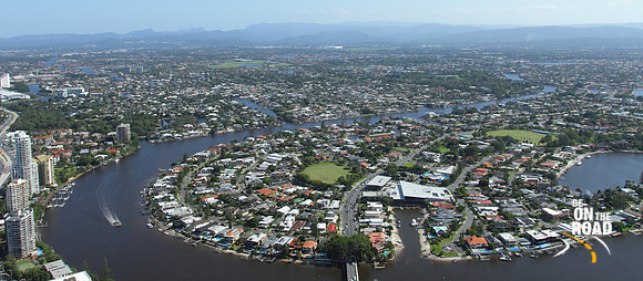 First view of the gold coast as I embark on the SkyPoint Climb