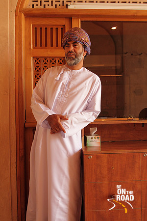 Omani Gentleman at Jabreen Castle, near Nizwa, Oman