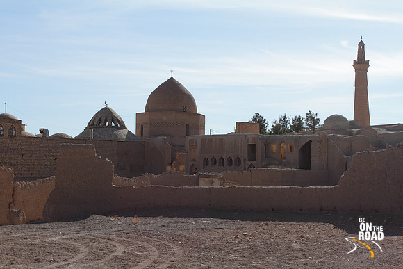 A barren view of Na'in, Iran