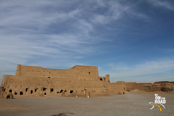 6000 year old Maybod Castle, Iran