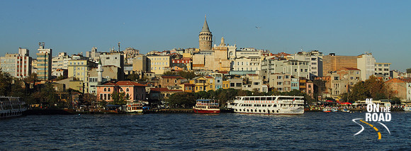 Galata Tower from the Bosphorus, Istanbul
