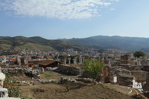 Remains of St Johns Basilica and Selcuk town