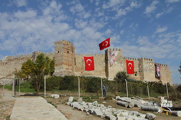 Ruins of Selcul castle, Turkey