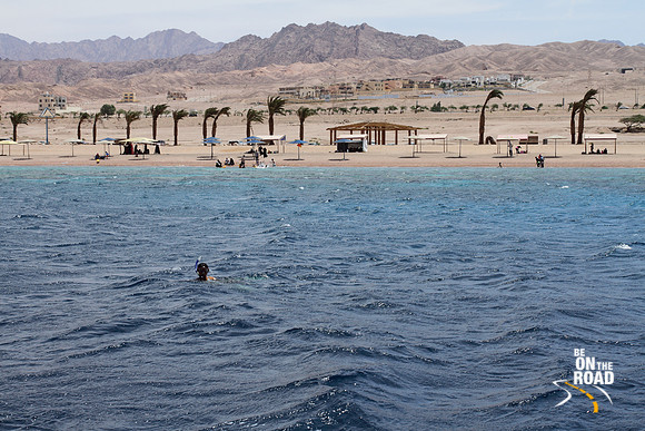 The beach resort of Aqaba, Jordan