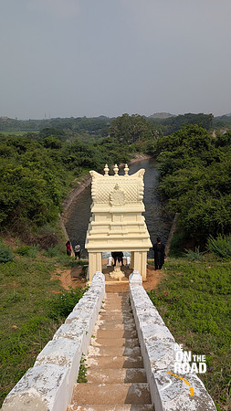 Manimuthar Dam 80 feet canal