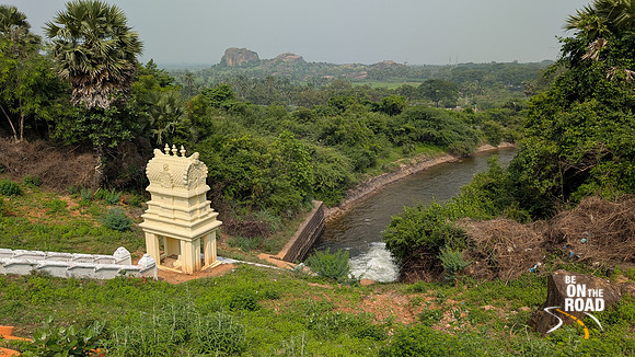 Lush surroundings near Manimuthar Dam, Tamil Nadu