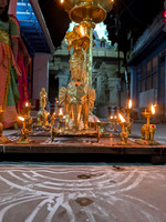 Each home lights all their lamps at their home entrance on Karthigai Deepam festival evening