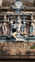 Statue of Vishnu on the Raja Gopuram of Thiruppudaimarudur Temple