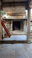 The way to climb to the roof of Thiruppudaimarudur Temple