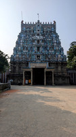 Entering Naramboonathar Temple at Thiruppudaimarudur, Tamil Nadu