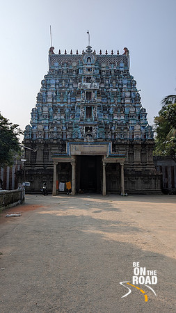 Entering Naramboonathar Temple at Thiruppudaimarudur, Tamil Nadu