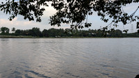 The wide Thamirabharani river next to the Karisoolnthamangalam Perumal temple