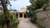 Ambal Sannadhi as seen while circumambulating the Shiva Sannadhi