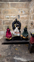 Lord Muruga and his consorts inside Arikesavanallur Temple