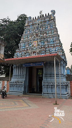 The main gopuram of Athalanallur Gajendra Varadaraja Perumal Temple