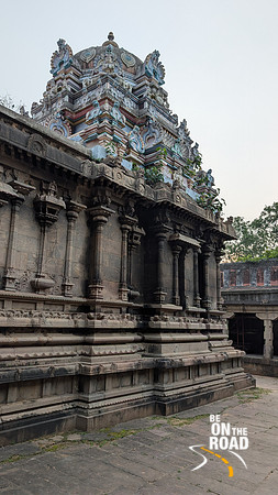 The simple and clean lines of architecture at Athalanallur Gajendra Varaha Perumal Temple