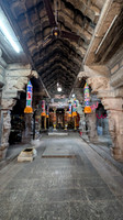 The room that connects the sannadhis of Natarajar, Nellaiappar and Kantimathi at Chepparai Azhagiya Koothar Temple