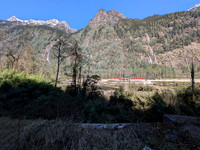 Pretty location of Chigu camp by the Dri river near Anini, Arunachal Pradesh