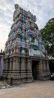 The beautiful entrance to Cheranmahadevi Ammainathar Temple