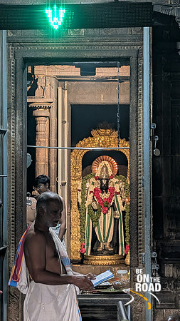 Main deity at Bhaktavatsala Perumal temple, Cheranmahadevi