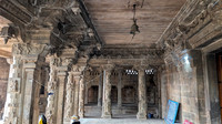 Bas reliefs, sculptures and carvings seen everywhere from floor to the ceiling at Bhaktavatsala Perumal Temple