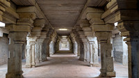 Vast hallways inside Thirukkurungudi Perumal temple