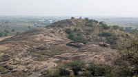 Vettuvan Koil top view from the Ganesha temple on top of the hill
