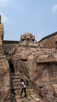Entering the Vettuvan Koil temple complex