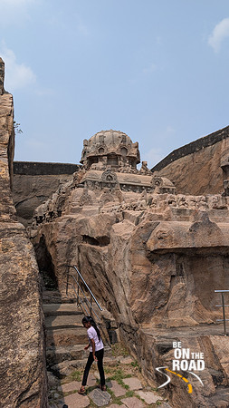 Entering the Vettuvan Koil temple complex