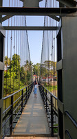 The lovely Thrippalur Hanging Bridge near Palakkad in Kerala