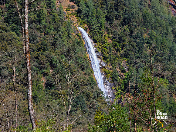 Gorgeous waterfall inside Dibang Wildlife Sanctuary, Arunachal Pradesh
