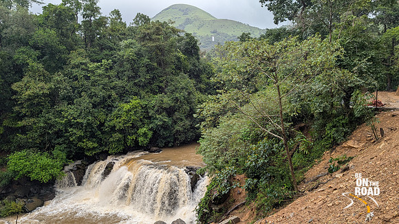 Gorgeous Mookanamane Falls during the monsoon season