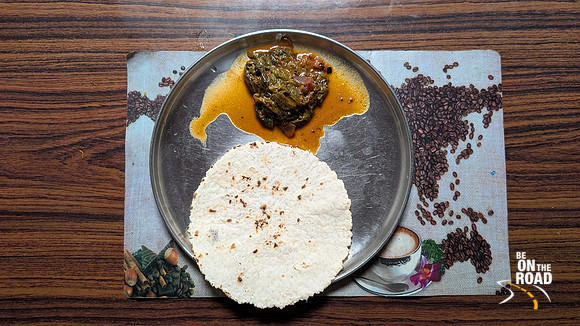Akki roti and Kessa Soppu Saar - Lip smacking breakfast in Malenadu