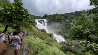 Admiring the stunning natural wonder called Malalli Falls in Coorg, Karnataka