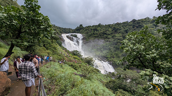 Admiring the stunning natural wonder called Malalli Falls in Coorg, Karnataka