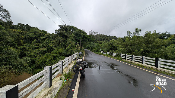A monsoon motorcycle ride pit stop in Malnad