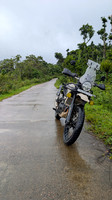 Lush motorcycling route between Attihalli and Bisle Ghat