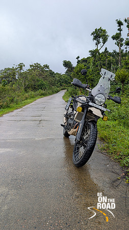 Lush motorcycling route between Attihalli and Bisle Ghat