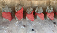 Nayanars of Shiva at Valiswara Temple, Thiruvaliswaram