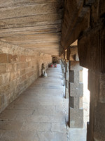 Corridor inside Valiswara Temple, Tiruvaliswaram