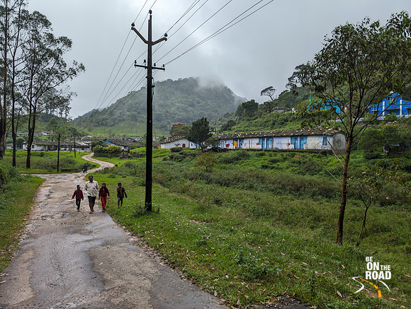 Entering the hill station of Oothu in KMTR