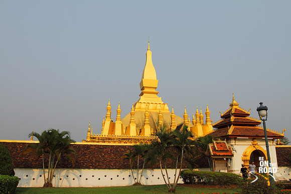 Phat That Luang - One of Laos's main monuments at Vientiane, Laos
