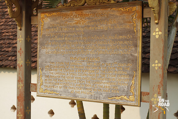 Phra That Luang - Built in the 2nd century