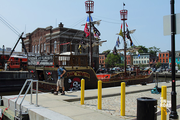 Pirate Boat at Fells Point, Baltimore, Maryland