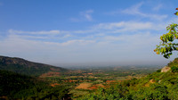 View of the lovely plains from the trekking path