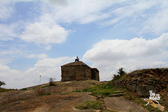 On top of Chandrayana Betta