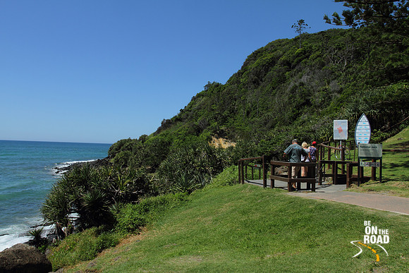 National park at the edge of Burleigh Beach, Gold Coast