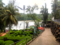 The stunning Thiruparappu Waterfall on the Kodayar River