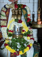 Shiva Lingam at Chidambareswarar Temple, Kallidaikurichi