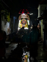 Lord Shiva on Chandra vahanam - Thiruvatharai Festival, Kallidaikurichi